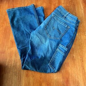 Ariat Women's Boot Cut Jeans in Deep Blue